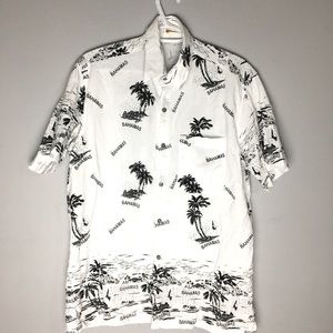 Black & white Bahamas casual shirt